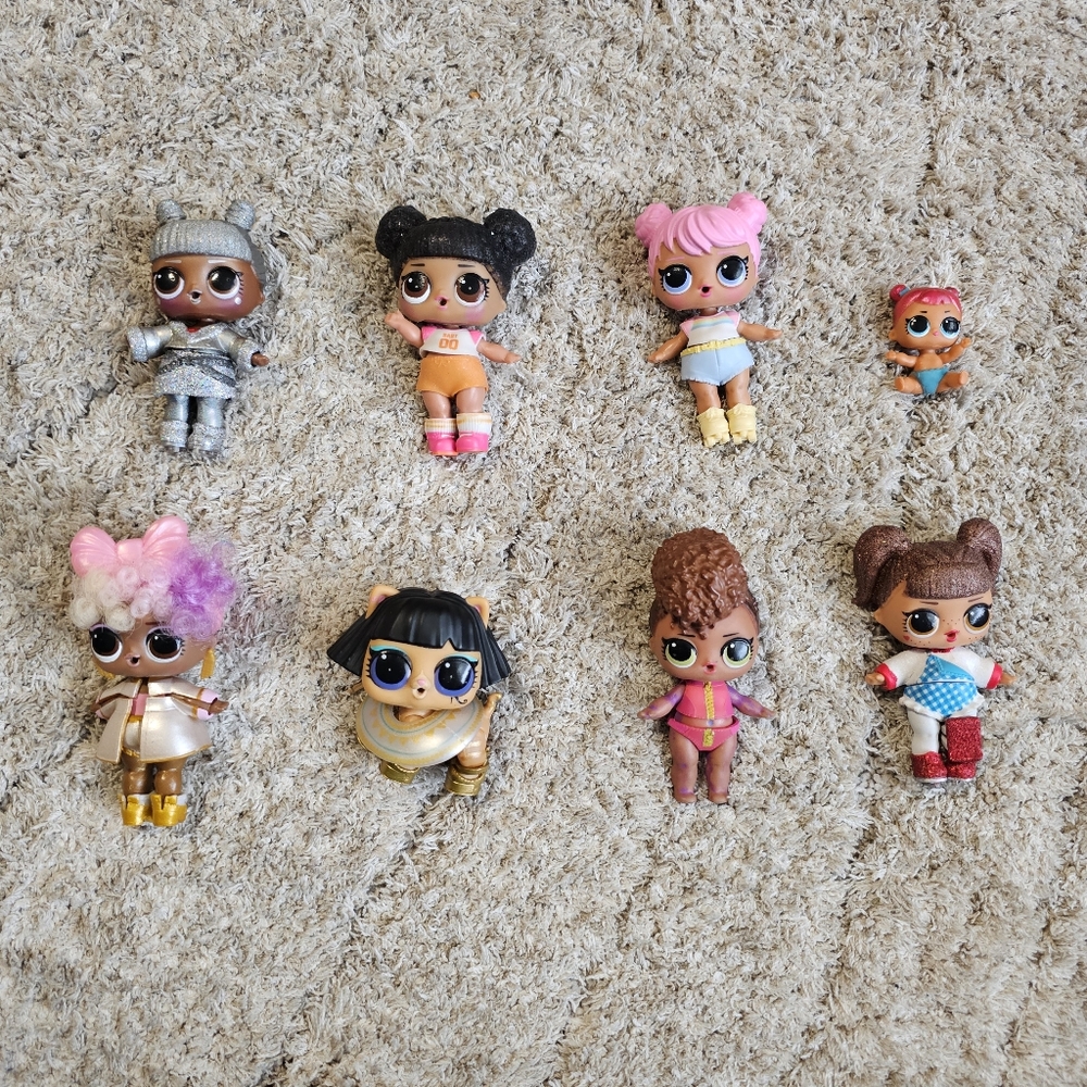 Lot Of LOL SURPRISE Mini Dolls Pets Babies Toys